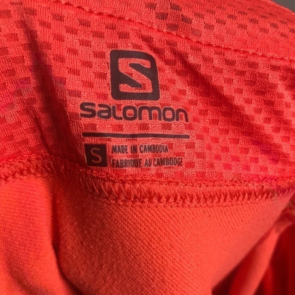 Salomon running skirt coral Athletic Skirt small - Picture 8 of 11
